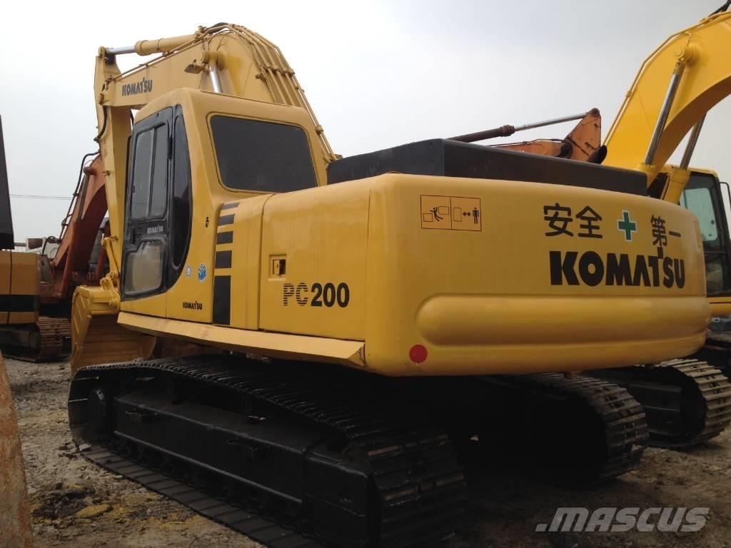 Komatsu PC200-6 Escavadeiras de esteiras