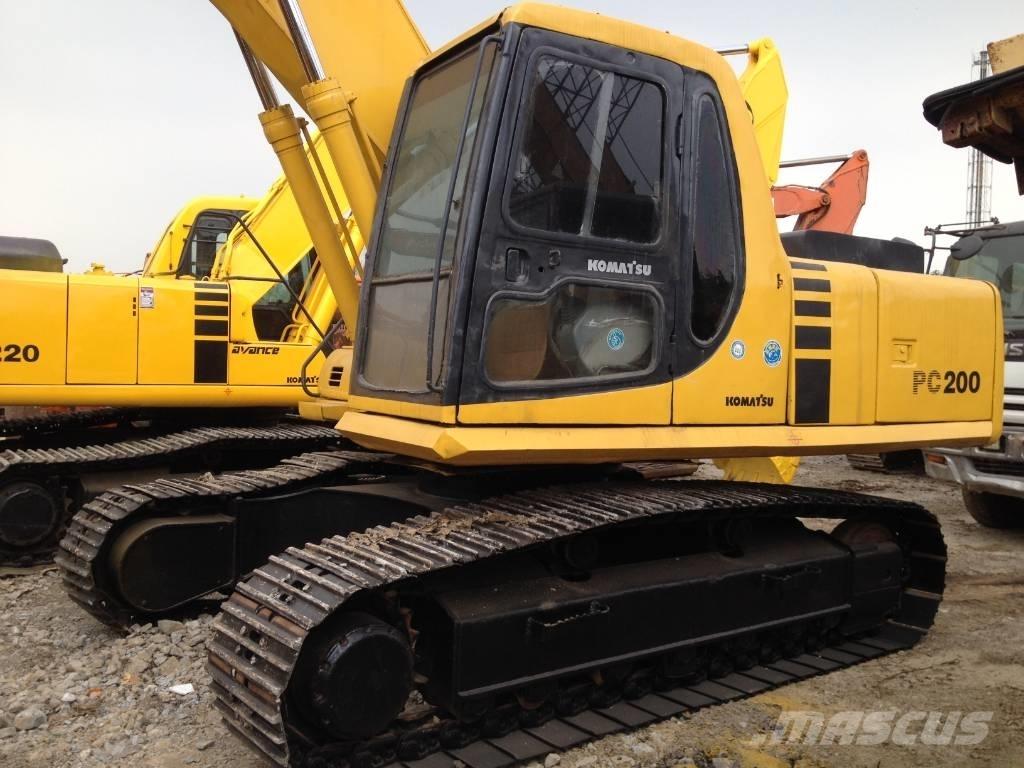 Komatsu PC200-6 Escavadeiras de esteiras