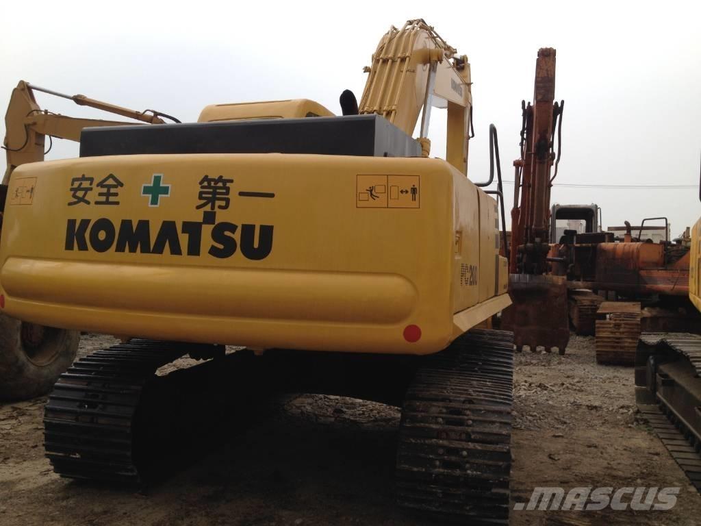 Komatsu PC200-6 Escavadeiras de esteiras