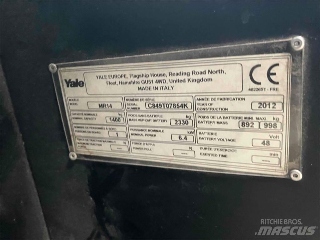 Yale MR14 Empilhadores Elevadores