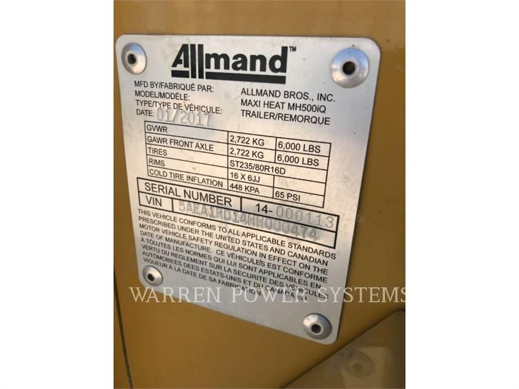 Allmand MH500 Equipamento de aquecimento e descongelamento