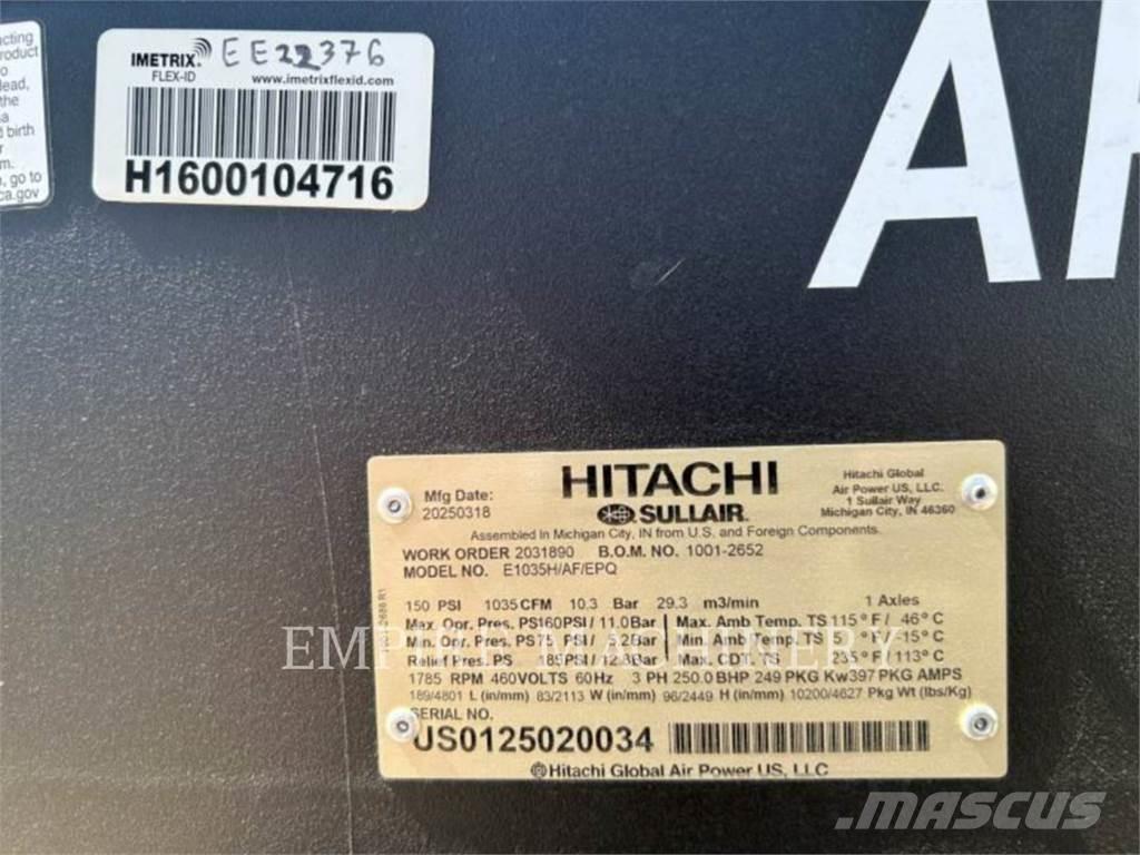 Atlas Copco E1035HAF Compressores