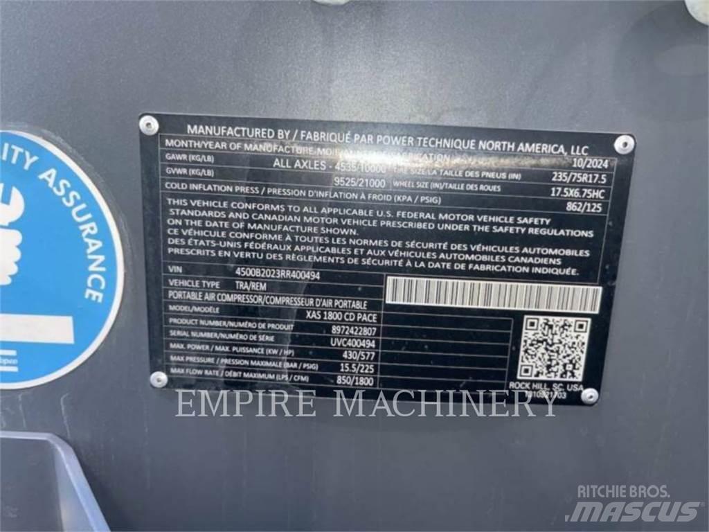 Atlas Copco XAS1800CD Compressores
