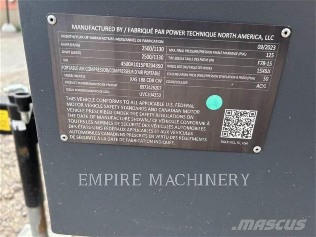 Atlas Copco XAS188CD Compressores