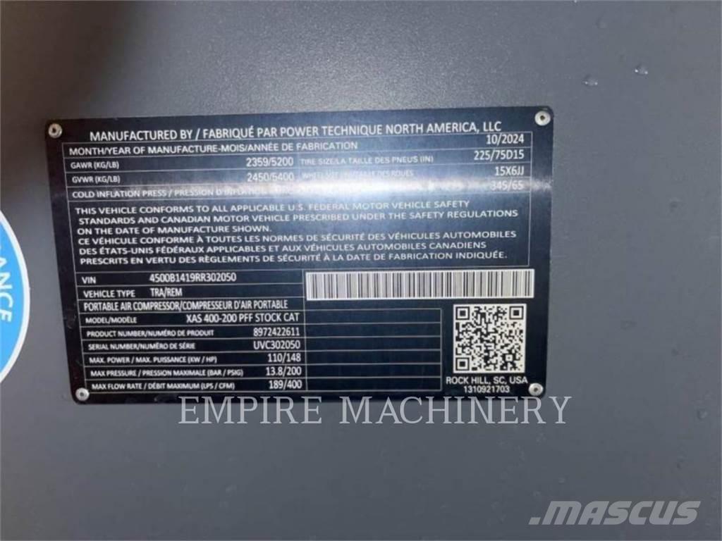 Atlas Copco XAS400CD Compressores
