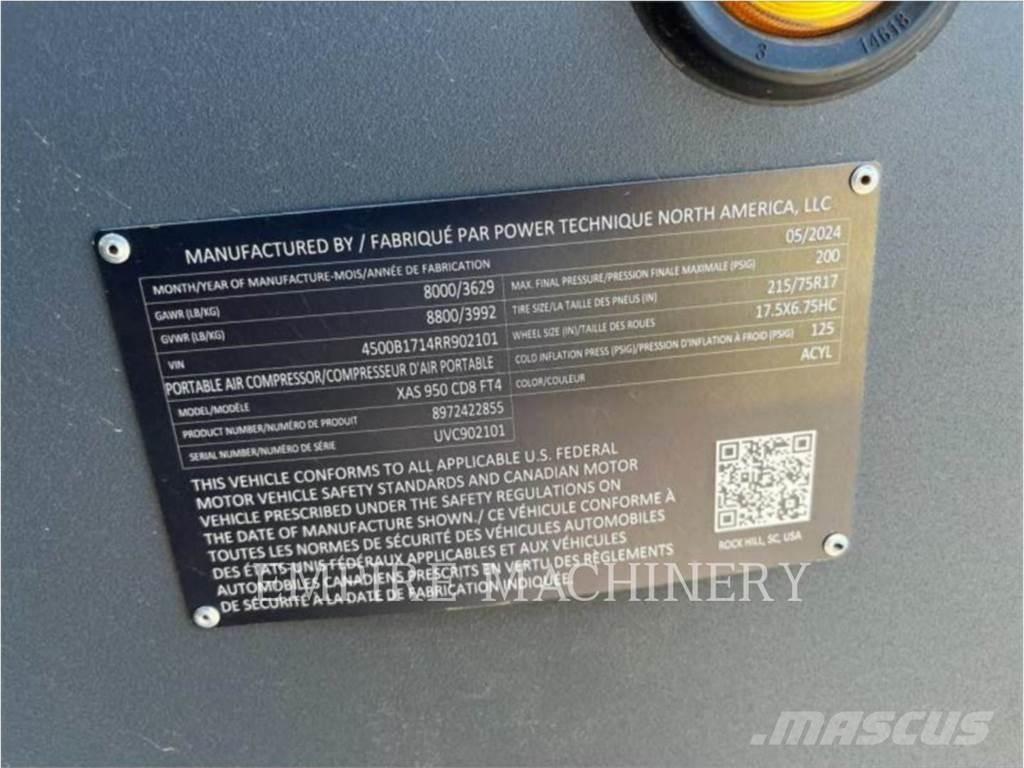 Atlas Copco XAS950CD Compressores