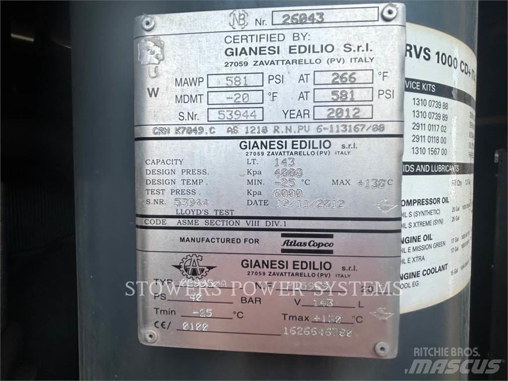 Atlas Copco XRVS1000 Secadores de ar comprimido