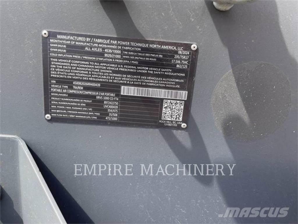 Atlas Copco XRVS1000CD Compressores