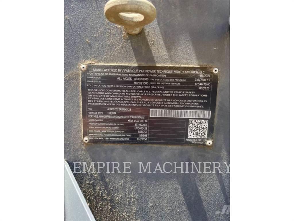 Atlas Copco XRVS1550CD Compressores