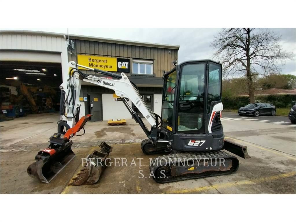 Bobcat E27 Escavadeiras de esteiras