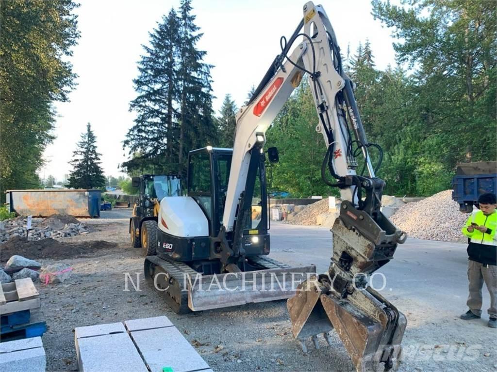 Bobcat E60 Escavadeiras de esteiras