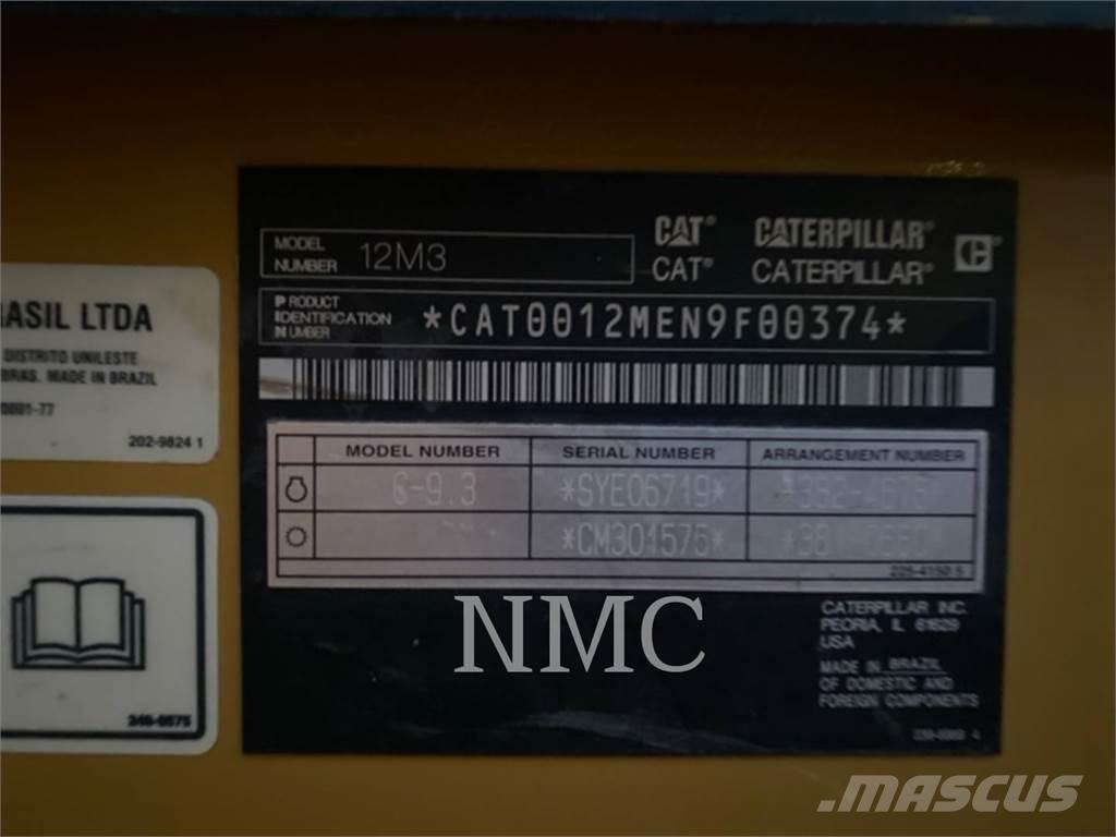 CAT 12 M3 Motoniveladoras