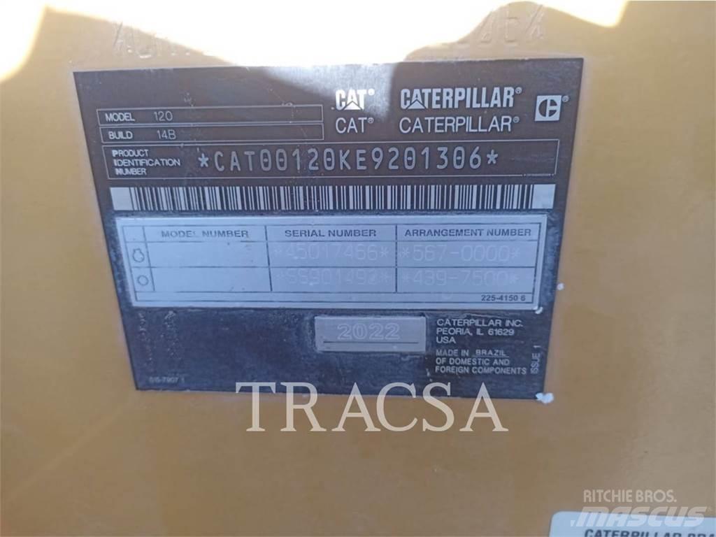 CAT 120 Motoniveladoras