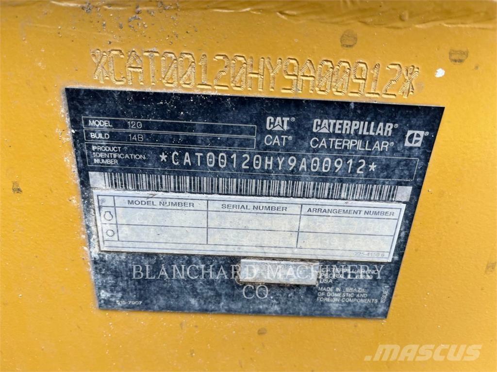 CAT 120 Motoniveladoras