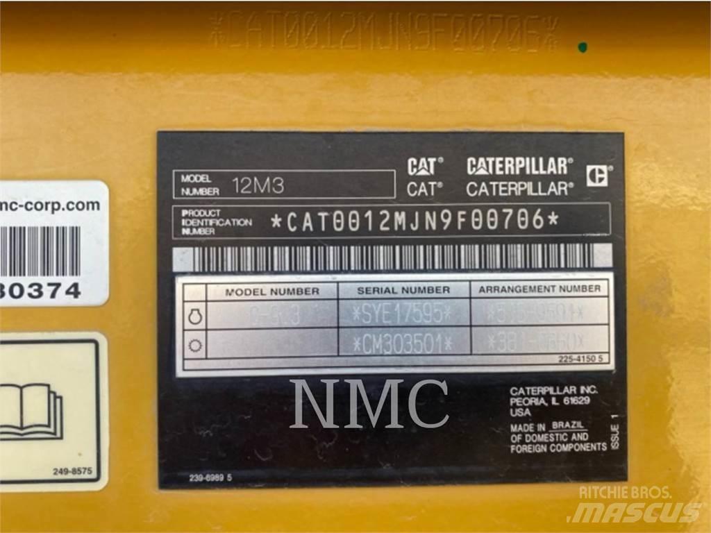 CAT 12M3 Motoniveladoras