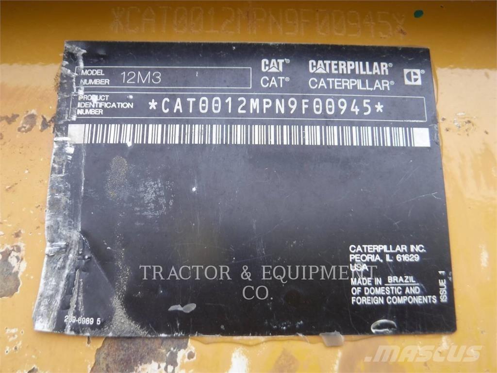 CAT 12M3 Motoniveladoras