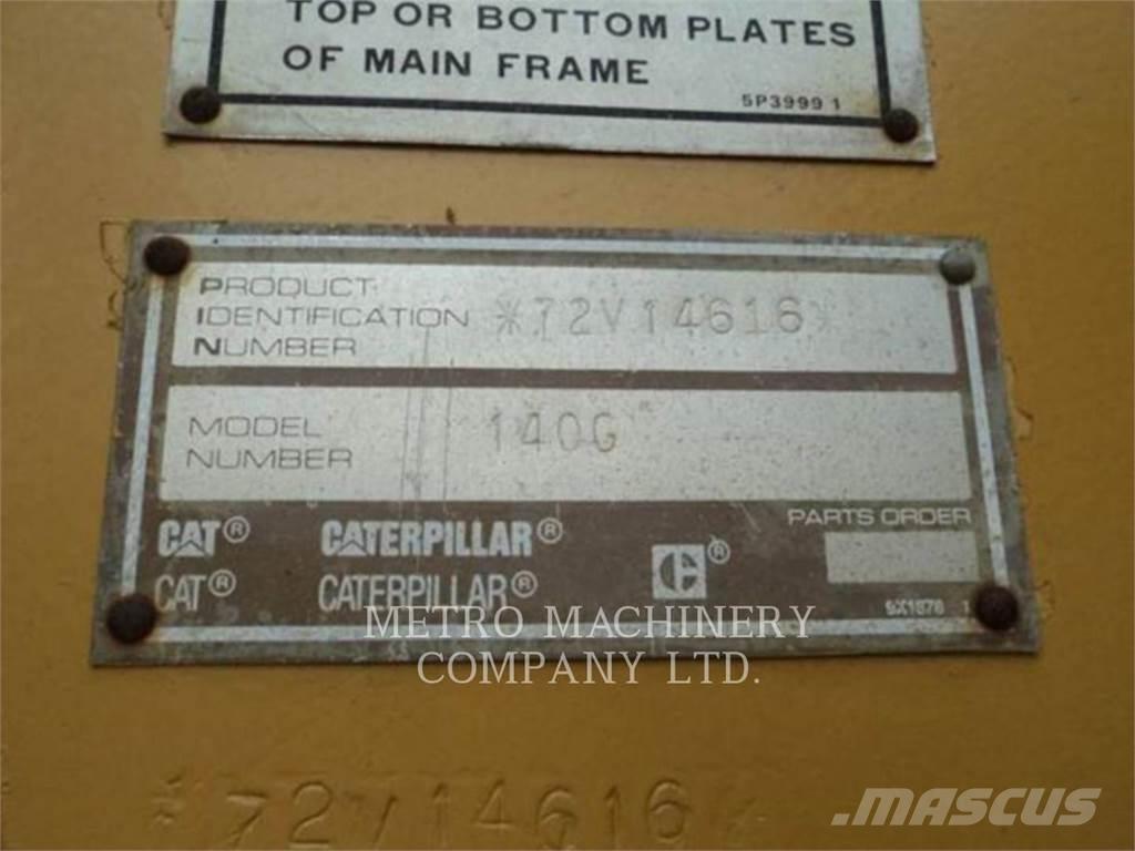 CAT 140G Motoniveladoras