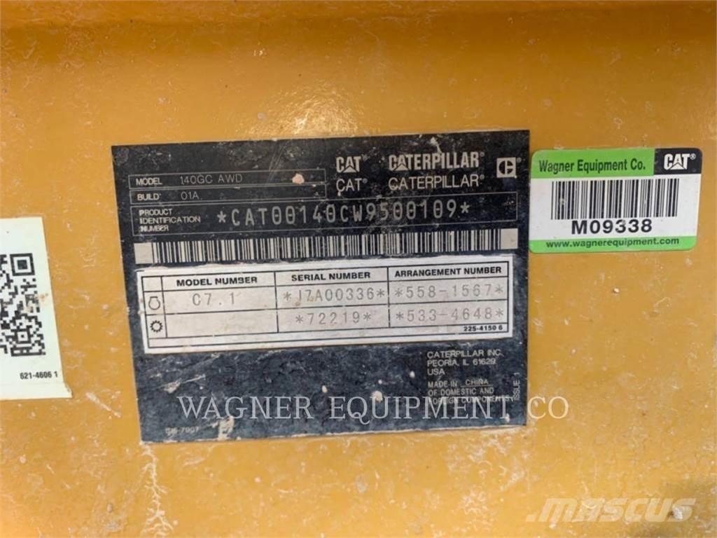 CAT 140GC AWD Motoniveladoras