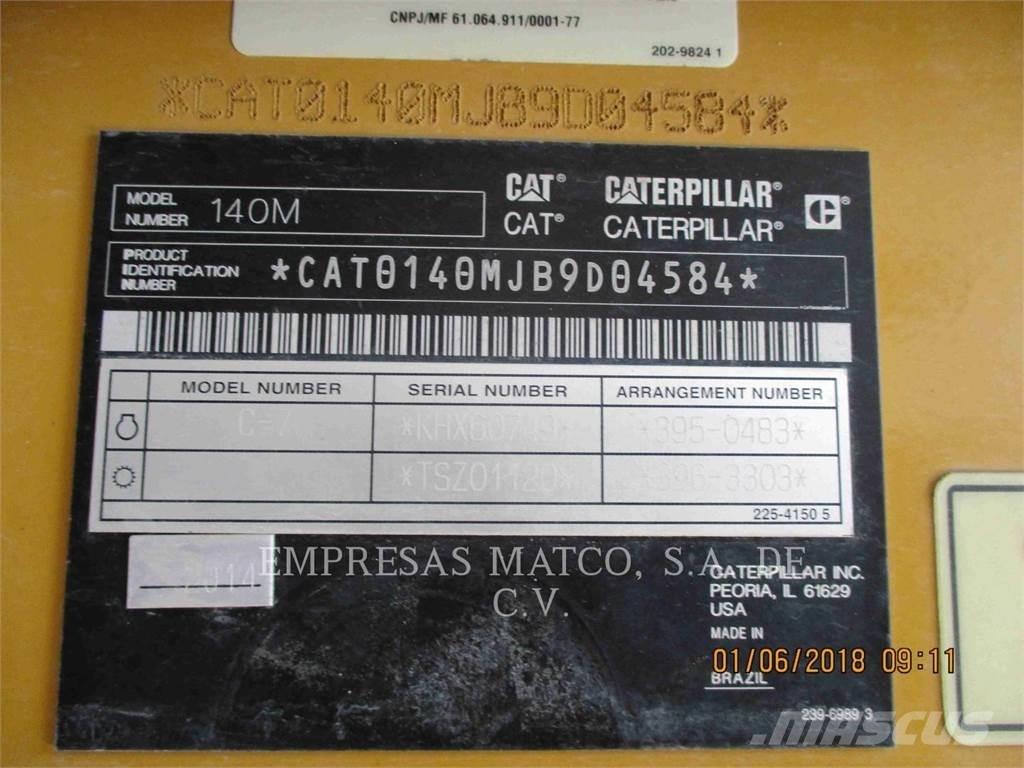 CAT 140M Motoniveladoras