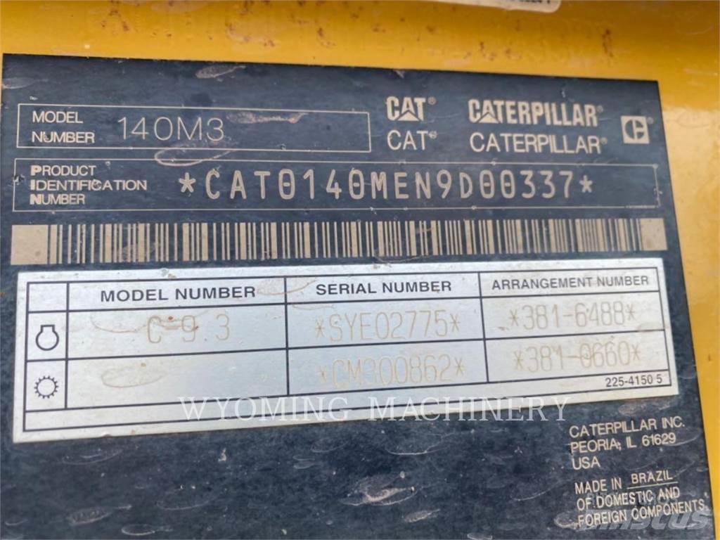 CAT 140M 3 Motoniveladoras