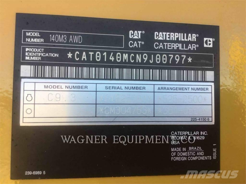 CAT 140M3 AWD Motoniveladoras
