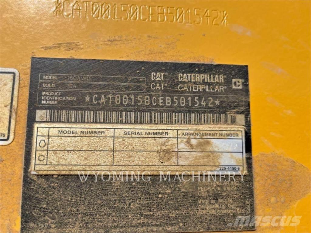 CAT 150 AWD Motoniveladoras