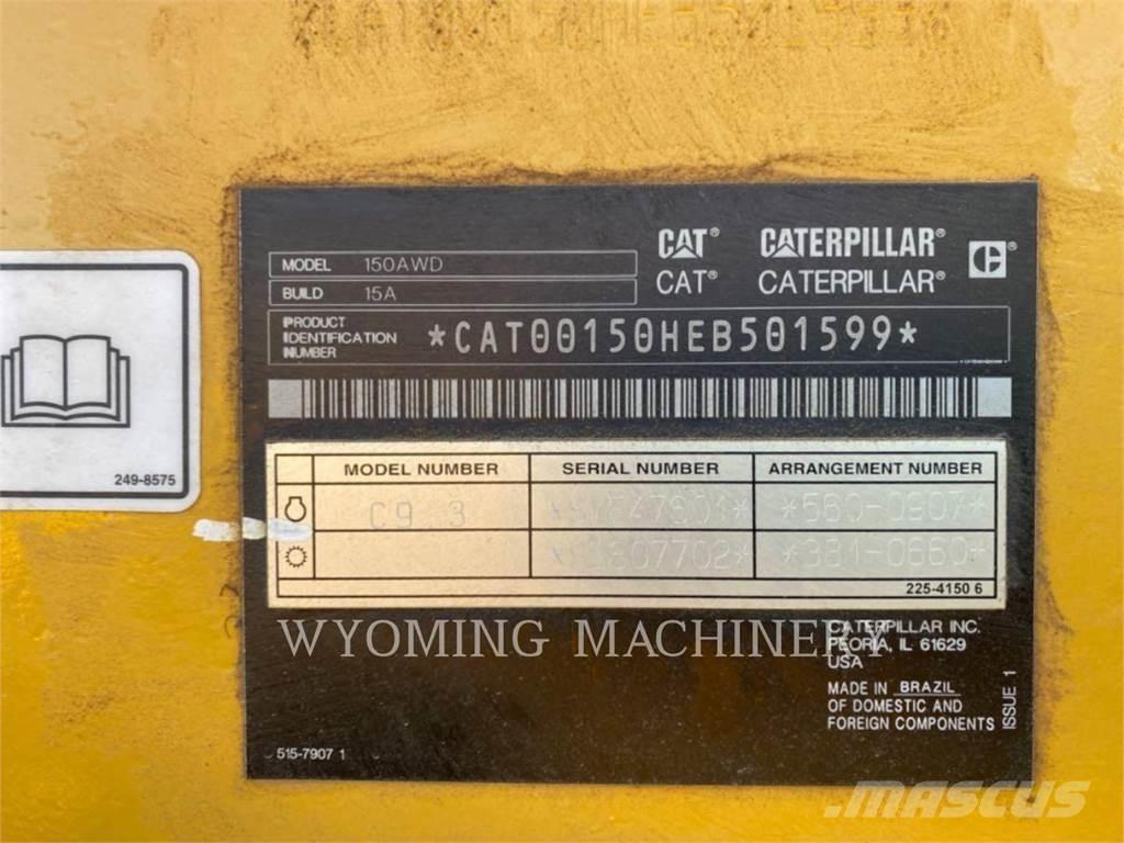 CAT 150 AWD Motoniveladoras