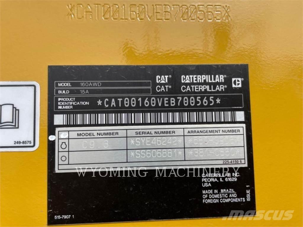 CAT 160 AWD Motoniveladoras