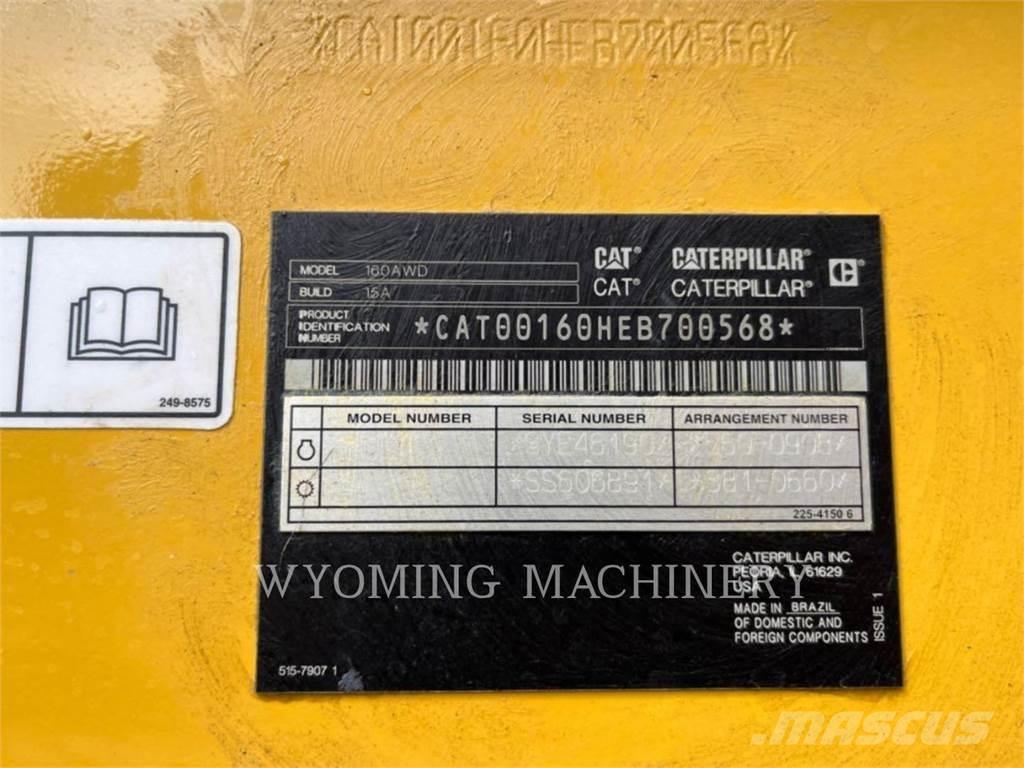 CAT 160 AWD Motoniveladoras