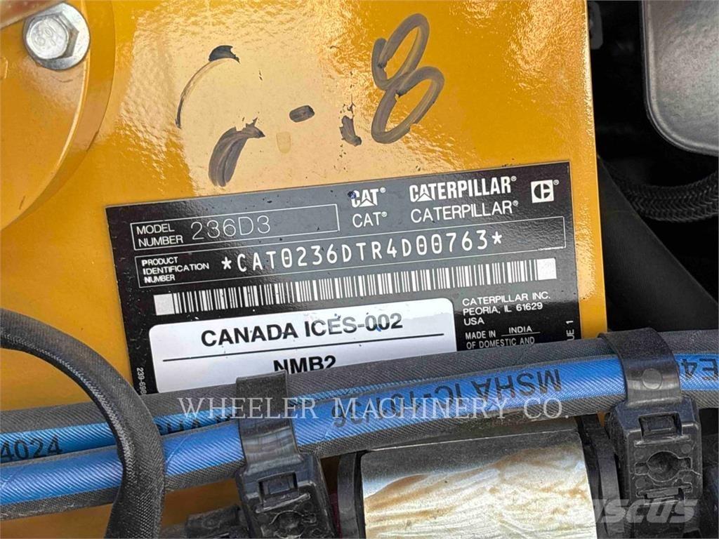 CAT 236D3 C3H2 Minicarregadeiras
