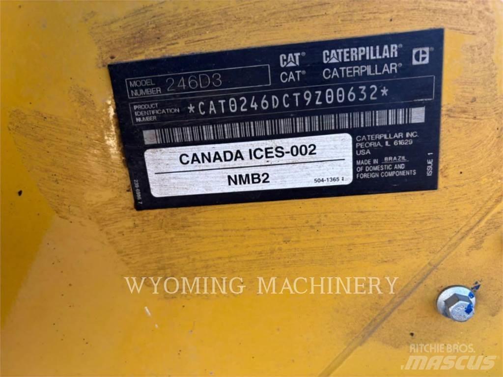 CAT 246D3 Minicarregadeiras