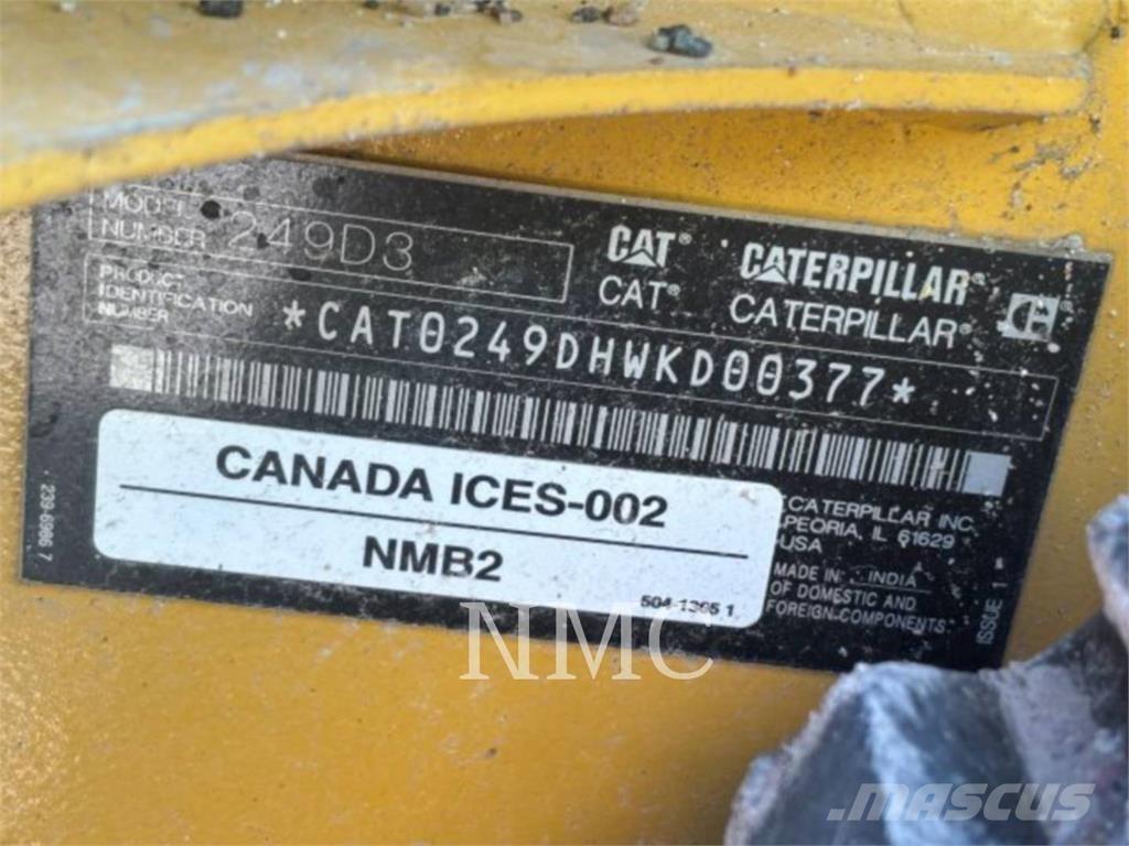 CAT 249D3 Carregadoras de lagartas