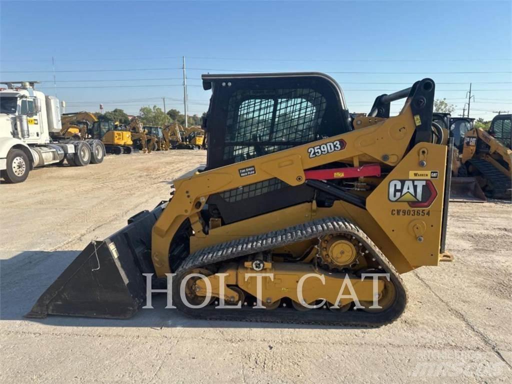 CAT 259D Carregadoras de lagartas