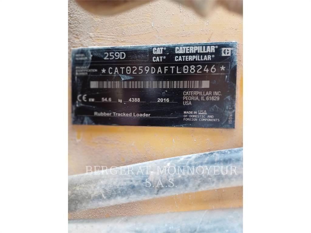 CAT 259D Carregadoras de lagartas