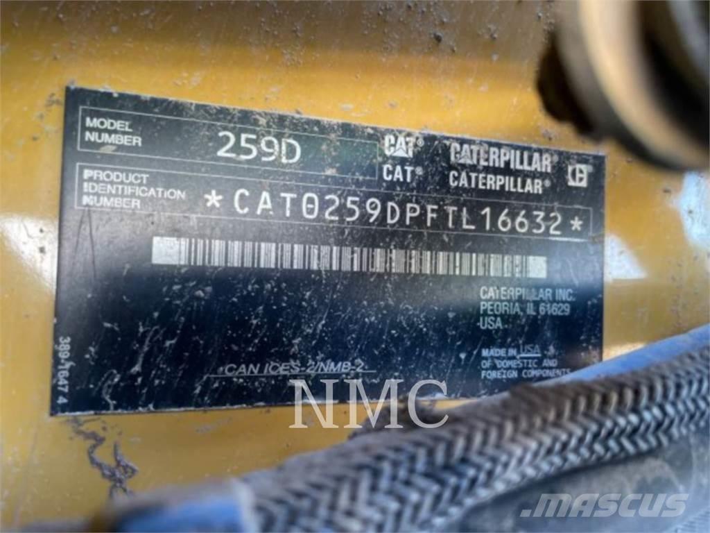 CAT 259D Carregadoras de lagartas
