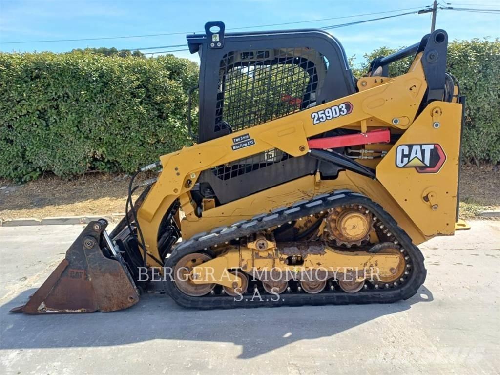 CAT 259D Carregadoras de lagartas