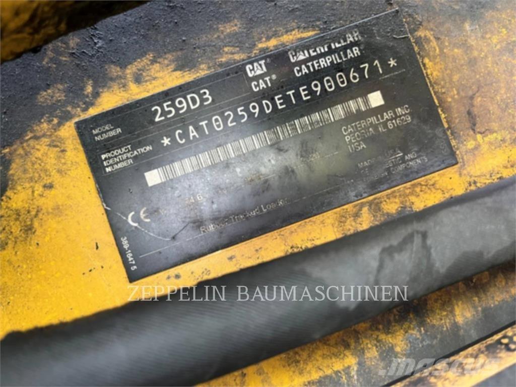 CAT 259D Minicarregadeiras