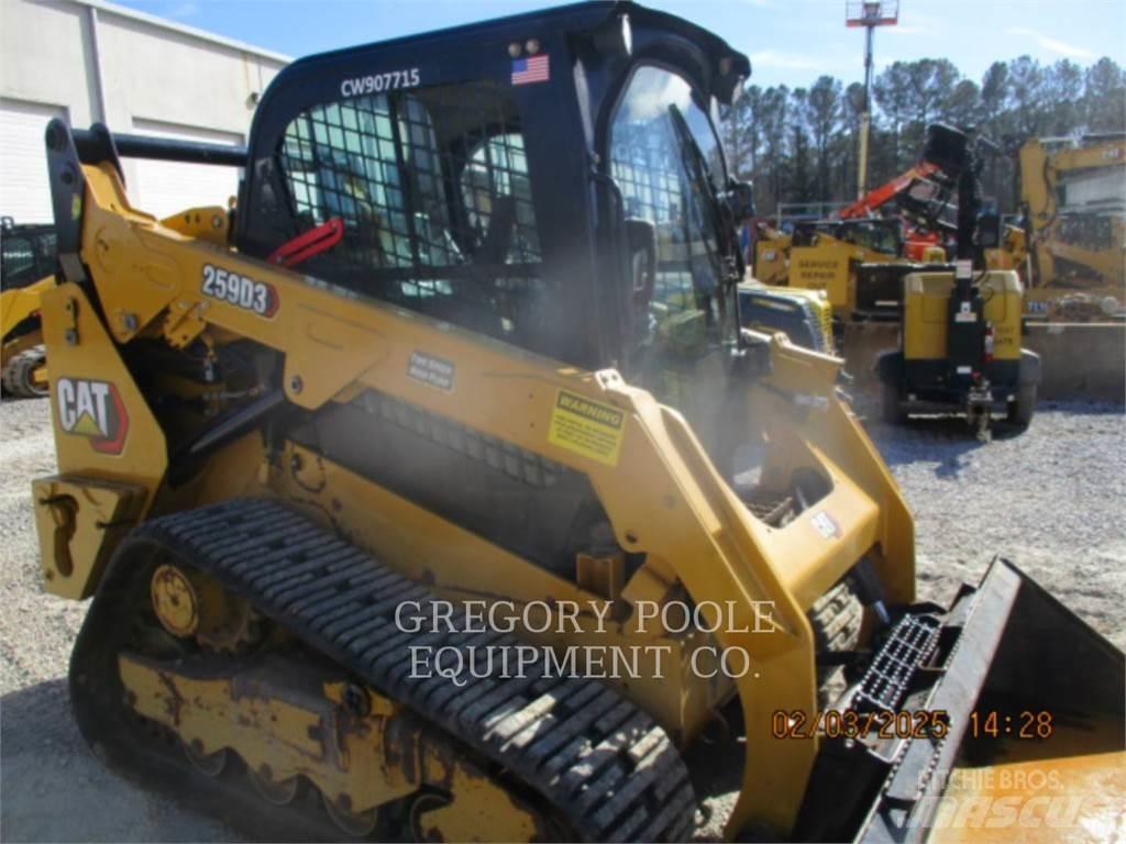 CAT 259D3 Carregadoras de lagartas