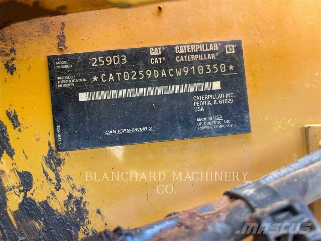 CAT 259D3 Carregadoras de lagartas