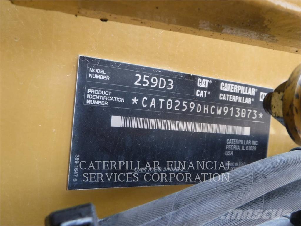 CAT 259D3 Carregadoras de lagartas