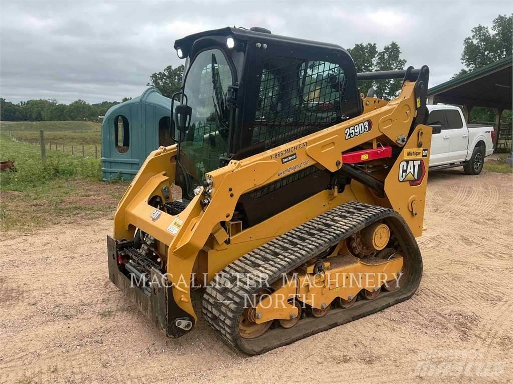 CAT 259D3 AQB Minicarregadeiras