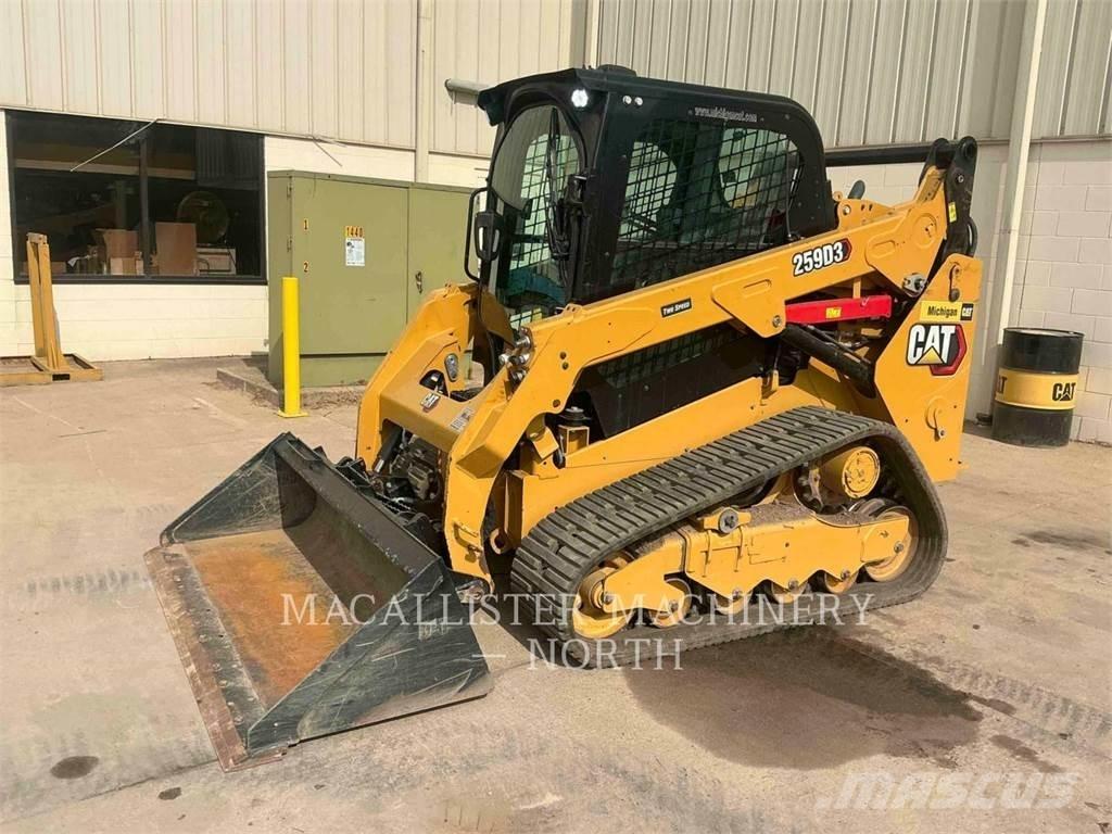 CAT 259D3 AQB Minicarregadeiras