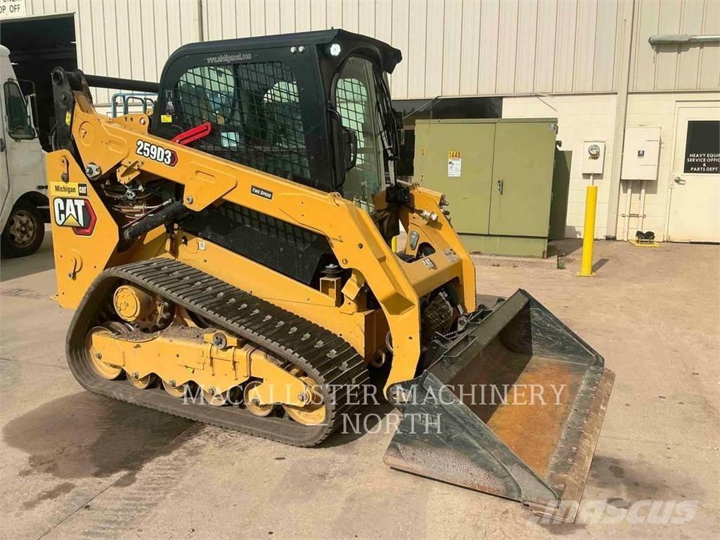 CAT 259D3 AQB Minicarregadeiras