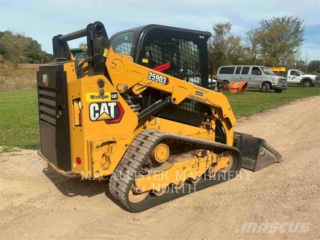 CAT 259D3 AQBW Minicarregadeiras