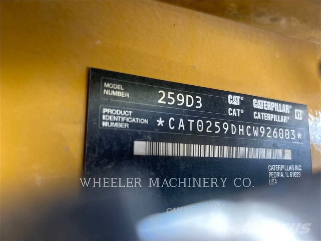 CAT 259D3 C3H2 Carregadoras de lagartas