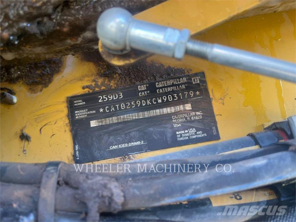 CAT 259D3 C3H2 Carregadoras de lagartas