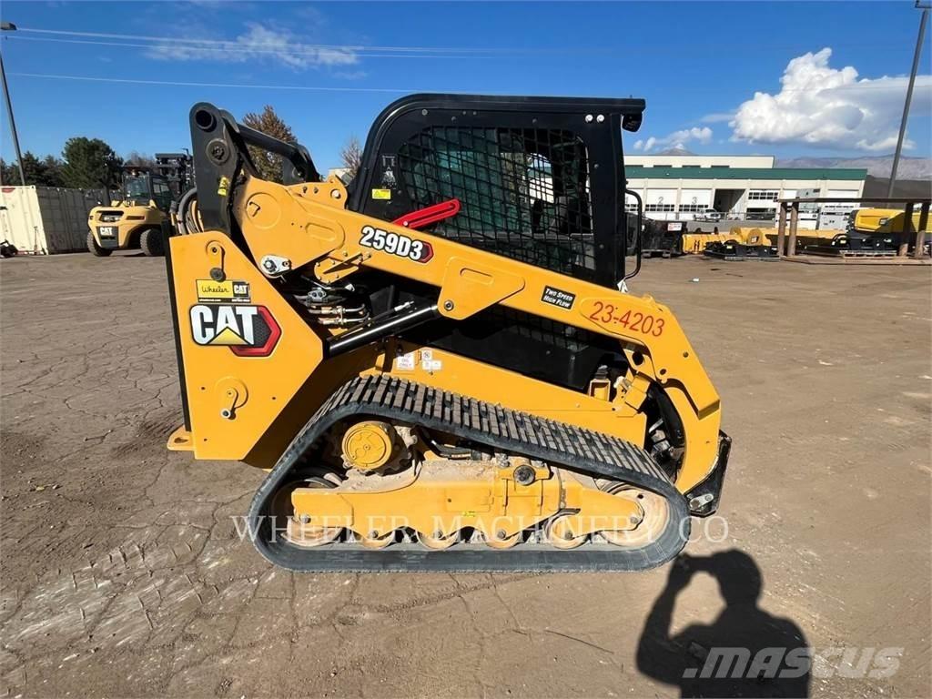 CAT 259D3 C3HF Carregadoras de lagartas