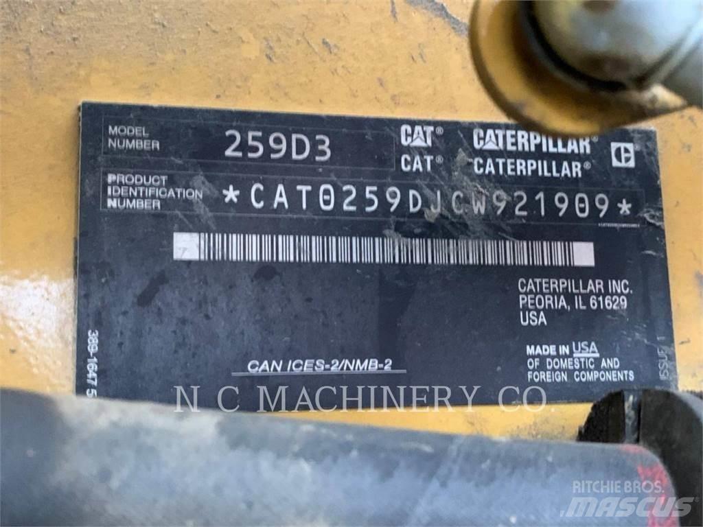 CAT 259D3 H2CN Minicarregadeiras