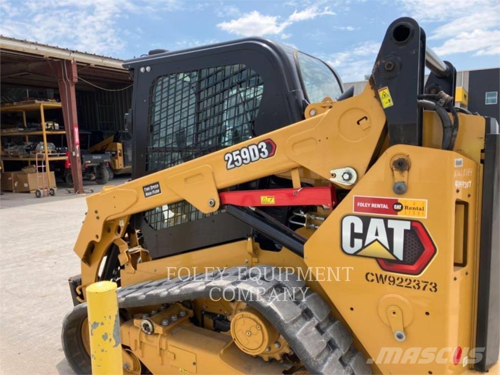 CAT 259D3HF2C Minicarregadeiras