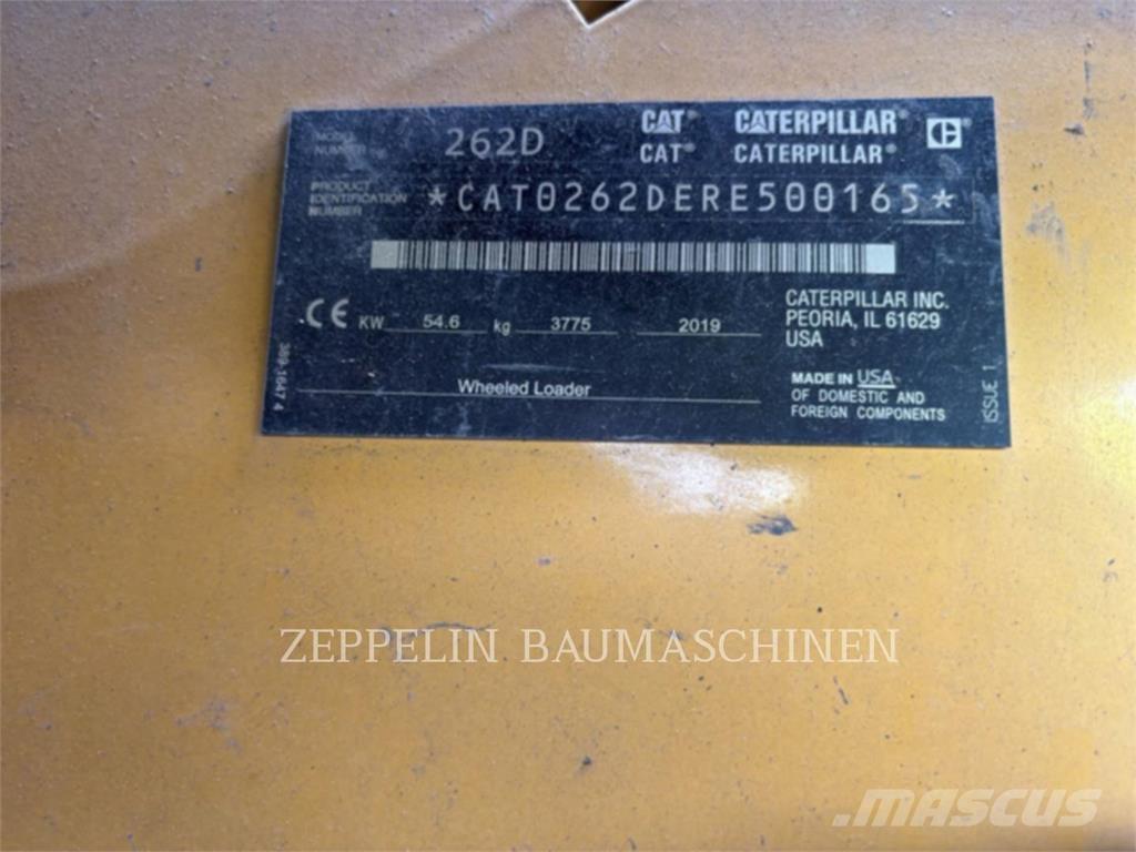 CAT 262D Minicarregadeiras